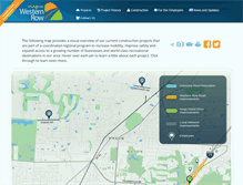 Tablet Screenshot of imaginewesternrow.com